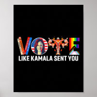 Zoals Kamala stuurde je Shirt baarmoeder feministi