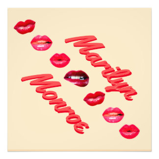 Zoals Marilyn Monroe Foto Afdruk