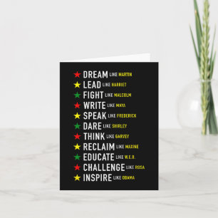 Zoals Martin Lead zoals Harriet Black History Maan Kaart