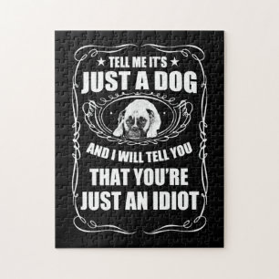 ZOALS ME ITS JUST A DOG A PUG LEGPUZZEL