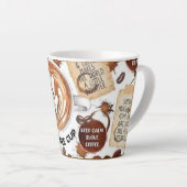  zoals mijn koffiekop latte mok (Rechterhoek)