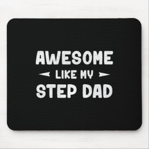 Zoals mijn stap papa grappig vaders dag cadeau Kin Muismat
