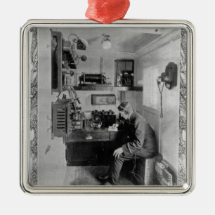 Zoals op de Wrecked "Titanic" Metalen Ornament