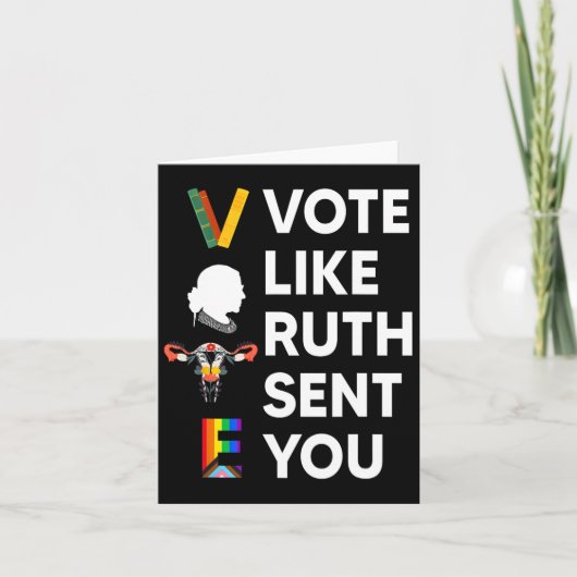 Zoals Ruth je stuurde Kaart (Voorkant)