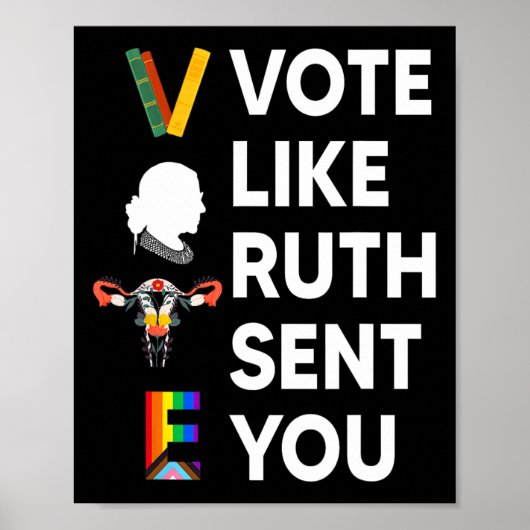 Zoals Ruth je stuurde Poster (Voorkant)