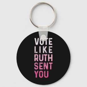 Zoals Ruth stuurde u grappige Amerikaanse vrouwen Sleutelhanger