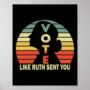 Zoals Ruth u stuurde - Feministische vrouwen ontw Poster