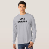 ZOALS SCHERP? T-SHIRT (Voorkant volledig)