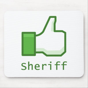 Zoals sheriff muismat