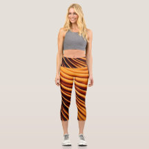 Zoals tijgerstrepen op deze leggings