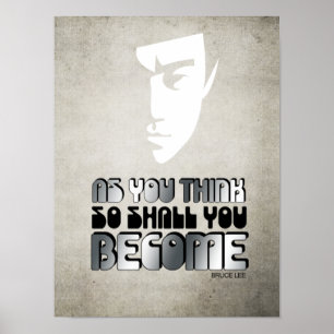 zoals u denkt , wordt u poster