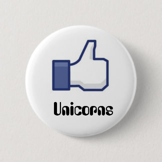 Zoals Unicorns Ronde Button 5,7 Cm