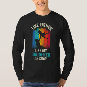Zoals vader als dochter. t-shirt