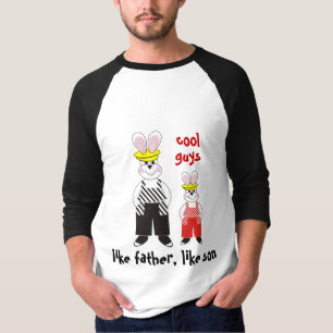 Zoals vader als zoon grappige T-shirts