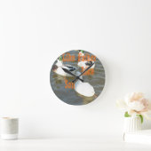 Zoals vader als zoon. ronde klok (Huis)