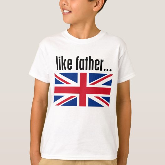 Zoals vader... t-shirt (Voorkant)