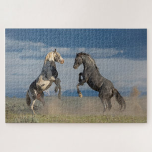 Zoals vader, zoals zoon Jigzaag Puzzle Legpuzzel