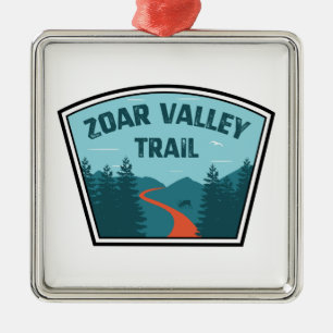 Zoar Valley Trail Metalen Ornament