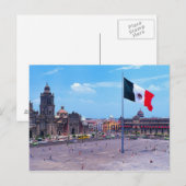 Zocalo, Mexico City, Mexico Briefkaart (Voorkant / Achterkant)