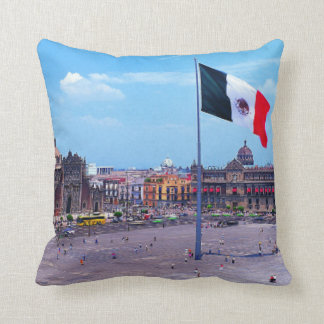 Zocalo, Mexico City, Mexico Kussen