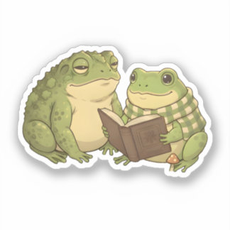 Zochi & Mossy de Pad Sticker