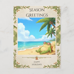 Zochi's zonnige dag op Kenting Beach Briefkaart