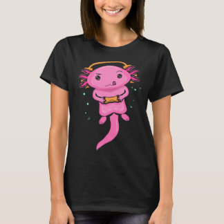Zocker Axolotl  Video Gaming  for Gamers T-shirt