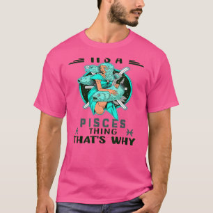 Zodiab Sign Pisces Astrology Horoscope T-shirt