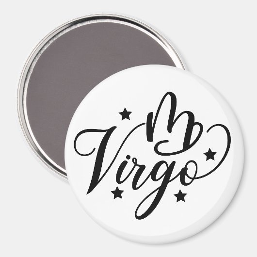 Zodiab Sign Virgo Magneet (Voorkant / Achterkant)
