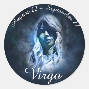 Zodiab Sign Virgo Sticker