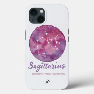 Zodiabetische telefoonzaak — Sagittarius iPhone 13 Hoesje