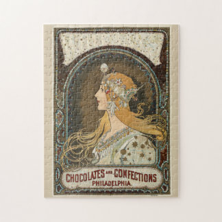 Zodiac (1896) van Alphonse Mucha. Legpuzzel