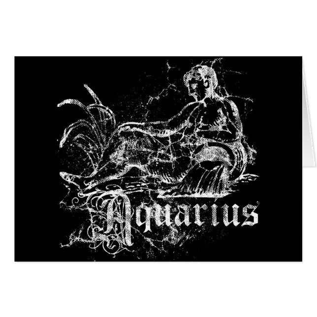 Zodiac Aquarius (Voorkant Horizontaal)