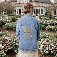 Zodiac Aquarius Gepersonaliseerde naam Jean Denim
