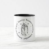 Zodiac Aquarius Mug (Centre)