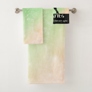 Zodiac : Aquarius Rose & Green Space Design
