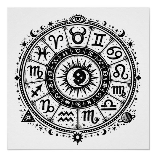 Zodiac Arcana — Les Douze Signes par BurnsInHell (Devant)