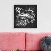 Zodiac Aries Canvas Afdruk (Insitu (Woonkamer))