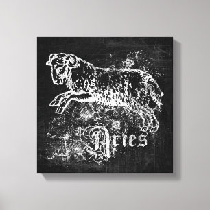 Zodiac  Aries Canvas Afdruk