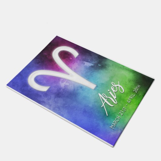 Zodiac: Aries Dates Deurmat (Schuin)