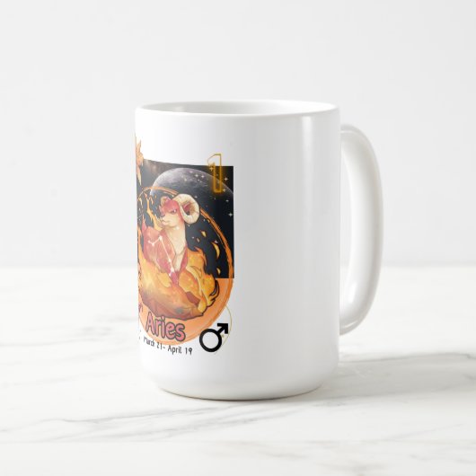 Zodiac - Aries Mug (Devant droit)