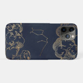 Zodiac, Astrologie, Aquarius Moon Sun Stars Phone Case-Mate iPhone Case (Achterkant (horizontaal))