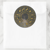 zodiac astrologie or autocollants (Sac)