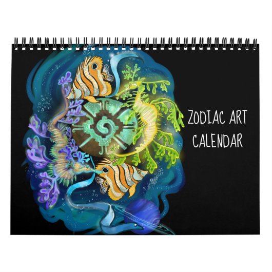 Zodiac Astrology Art Calendar Kalender (Hoes)