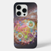 Zodiac Astrology Chart Case-Mate iPhone Case (Achterkant)