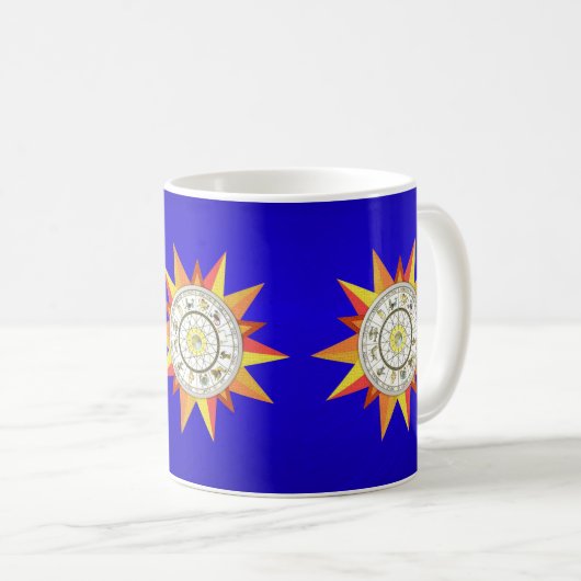 Zodiac Blue Mug (Devant droit)