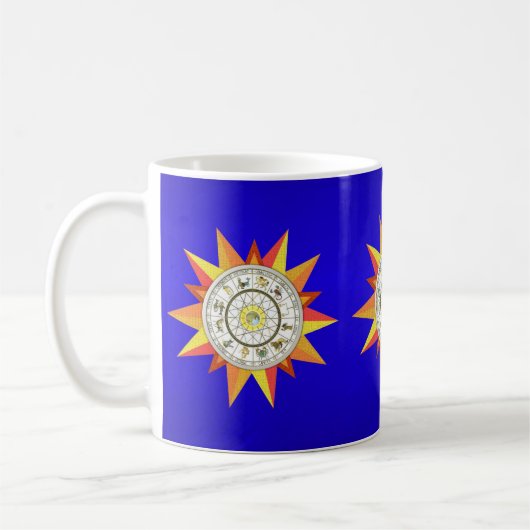 Zodiac Blue Mug (Gauche)
