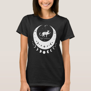 Zodiac Boogschutter Horoscoop Astrologie Kat Halve T-shirt