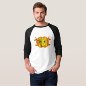 Zodiac Bull Sign Taurus Design T-shirt (Voorkant volledig)