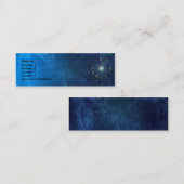 Zodiac Business Card-sjabloon Mini Visitekaartje (Voorkant / Achterkant)